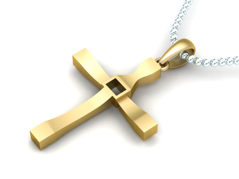 Jesus Christ Pendant Cad File Ready For Printing 3D-printmodel
