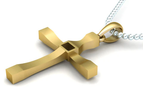 Jesus Christ Pendant Cad File Ready For Printing 3D Print Model