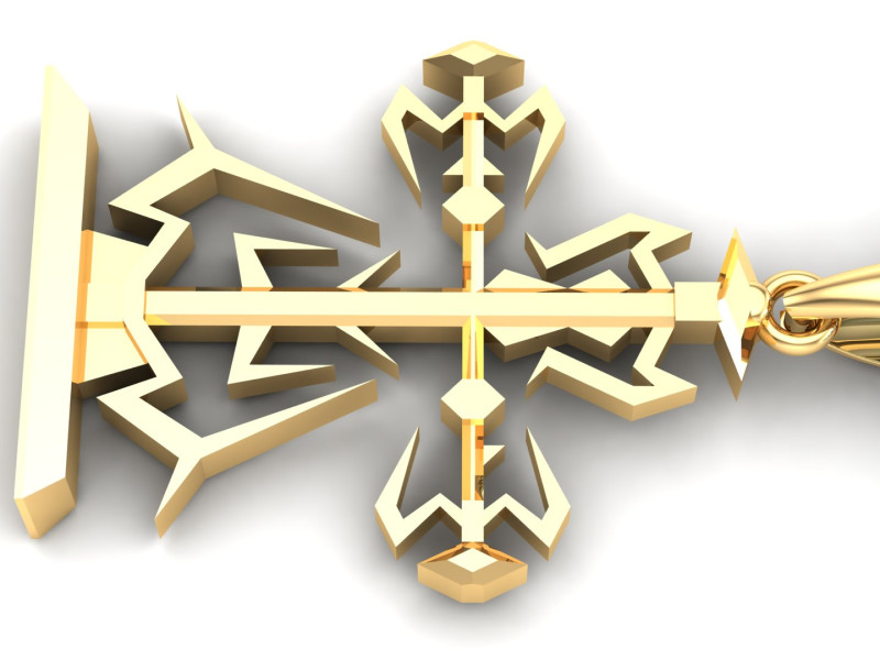 Jesus Christ Pendant Cad File Ready For Printing 3D Print Model in ...