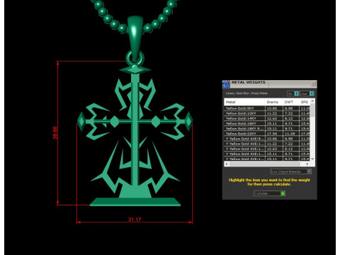 Jesus Christ Pendant Cad File Ready For Printing 3D Принт Модель
