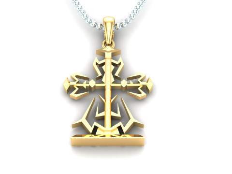 Jesus Christ Pendant Cad File Ready For Printing 3D Принт Модель