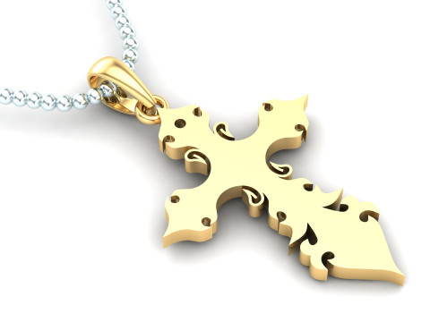 Jesus Christ Pendant Cad File Ready For Printing 3D Принт Модель