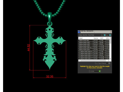 Jesus Christ Pendant Cad File Ready For Printing Modello di stampa 3D