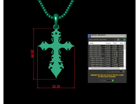 Jesus Christ Pendant Cad File Ready For Printing 3D Print Model