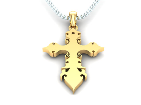 Jesus Christ Pendant Cad File Ready For Printing Modello di stampa 3D