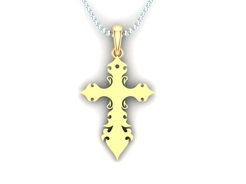 Jesus Christ Pendant Cad File Ready For Printing Modello di stampa 3D