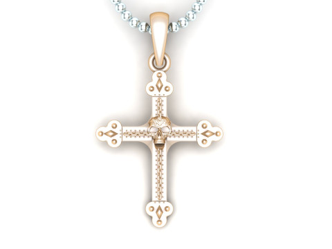 Jesus Christ Pendant Cad File Ready For Printing Model do druku 3D