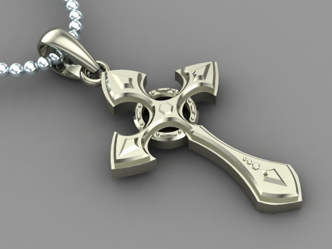 Jesus Christ Pendant Cad File Ready For Printing 3D Принт Модель
