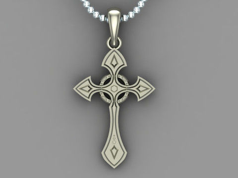 Jesus Christ Pendant Cad File Ready For Printing 3D-printmodel