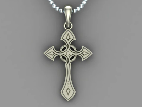 Jesus Christ Pendant Cad File Ready For Printing 3D Print Model