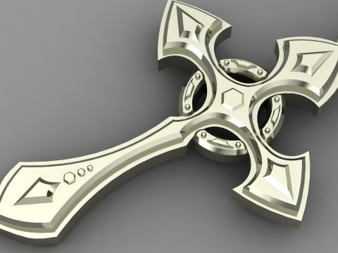 Jesus Christ Pendant Cad File Ready For Printing 3D-printmodel