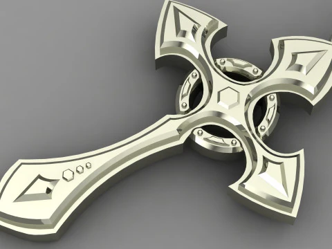 Jesus Christ Pendant Cad File Ready For Printing 3D Print Model