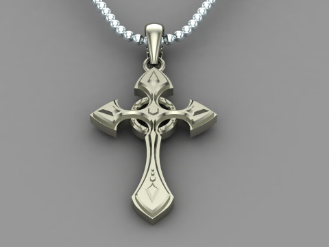 Jesus Christ Pendant Cad File Ready For Printing 3D-printmodel