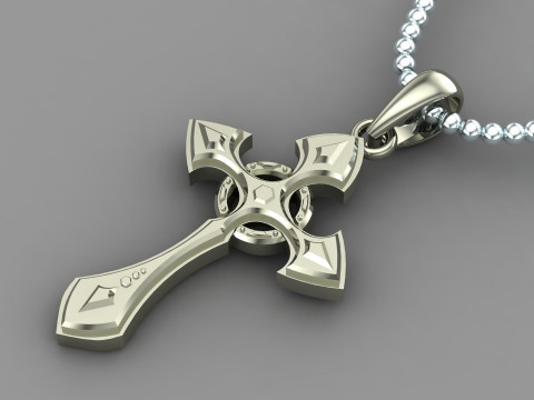 Jesus Christ Pendant Cad File Ready For Printing 3D-printmodel