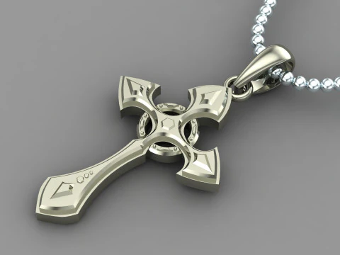 Jesus Christ Pendant Cad File Ready For Printing 3D Print Model