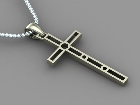 Jesus Christ Pendant Cad File Ready For Printing Model Cetak 3D