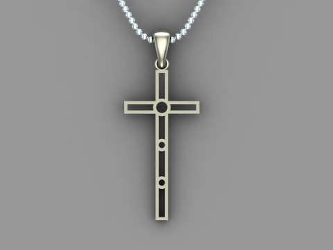 Jesus Christ Pendant Cad File Ready For Printing Modèles 3D en vedette