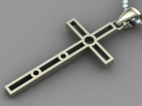 Jesus Christ Pendant Cad File Ready For Printing Modèles 3D en vedette