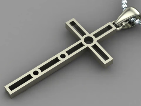 Jesus Christ Pendant Cad File Ready For Printing 3D Print Model