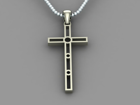 Jesus Christ Pendant Cad File Ready For Printing Modèles 3D en vedette