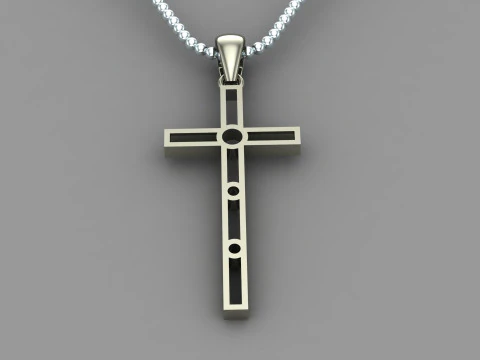 Jesus Christ Pendant Cad File Ready For Printing 3D Print Model