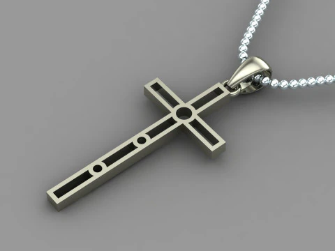 Jesus Christ Pendant Cad File Ready For Printing 3D Print Model