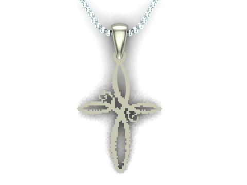 Jesus Christ Pendant Cad File Ready For Printing 3D 打印模型