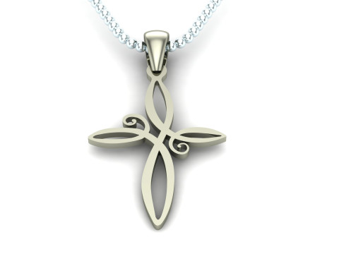 Jesus Christ Pendant Cad File Ready For Printing 3D 打印模型