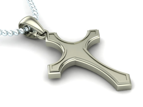 Jesus Christ Pendant Cad File Ready For Printing 3D-Druckmodell