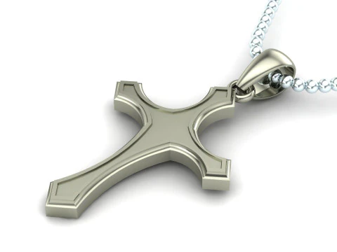 Jesus Christ Pendant Cad File Ready For Printing 3D Print Model