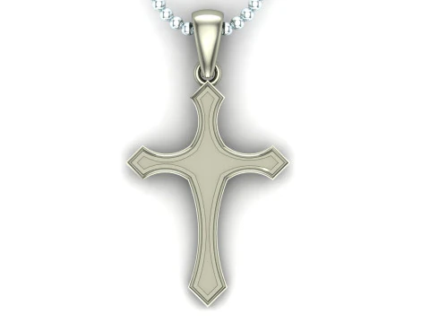 Jesus Christ Pendant Cad File Ready For Printing 3D Print Model