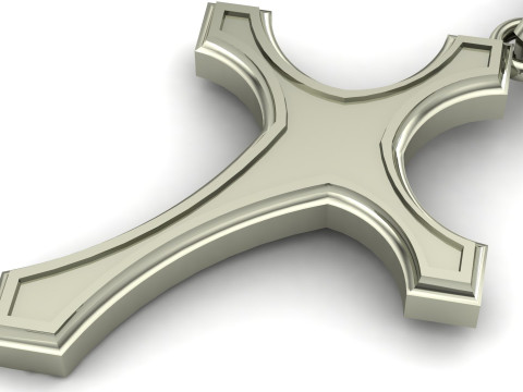 Jesus Christ Pendant Cad File Ready For Printing 3D प्रिंट मॉडल