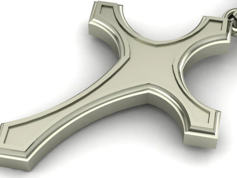 Jesus Christ Pendant Cad File Ready For Printing 3D Print Model