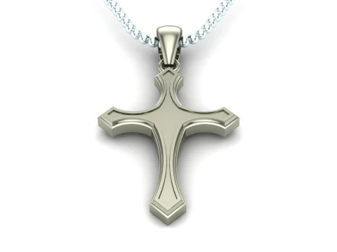 Jesus Christ Pendant Cad File Ready For Printing 3D Print Model