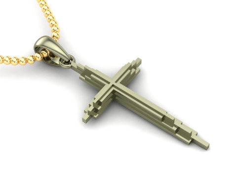 Jesus Christ Pendant Cad File Ready For Printing 3D प्रिंट मॉडल