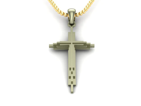 Jesus Christ Pendant Cad File Ready For Printing 3D Print Model