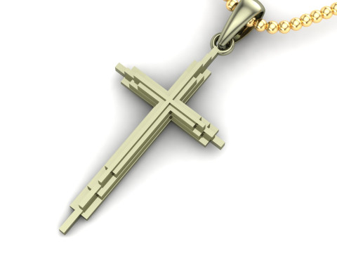 Jesus Christ Pendant Cad File Ready For Printing Model do druku 3D
