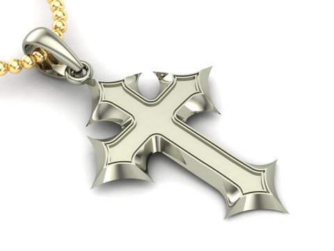 Jesus Christ Pendant Cad File Ready For Printing 3D Принт Модель