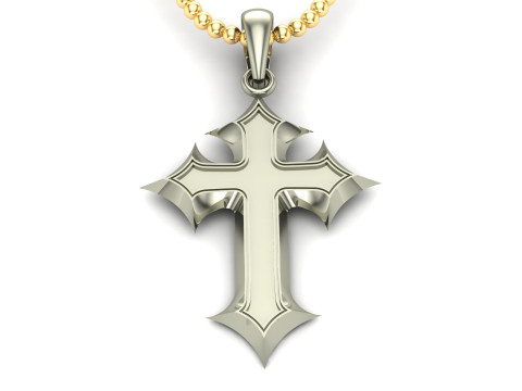 Jesus Christ Pendant Cad File Ready For Printing 3D प्रिंट मॉडल