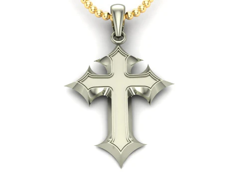 Jesus Christ Pendant Cad File Ready For Printing 3D Print Model