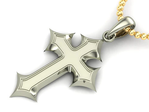 Jesus Christ Pendant Cad File Ready For Printing 3D Print Model