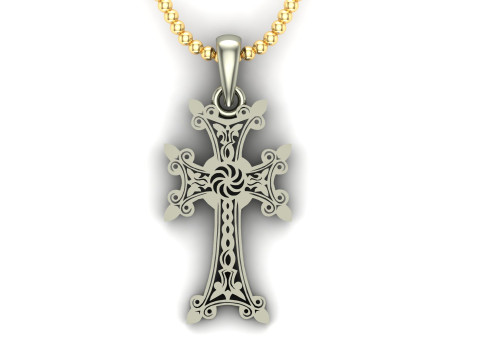 Jesus Christ Pendant Cad File Ready For Printing 3Dプリントモデル