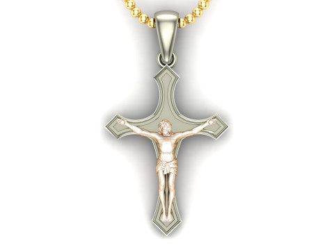 Jesus Christ Pendant Cad File Ready For Printing Modèles 3D en vedette