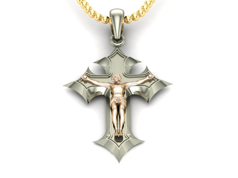 Jesus Christ Pendant Cad File Ready For Printing 3D Print Model