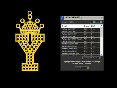 Y Letter Alphabet Pendant Cad For Sell 3D Print Model