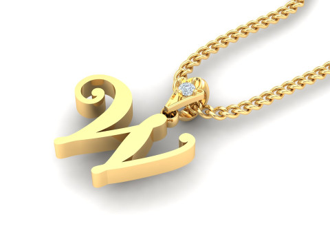 W Letter Alphabet Pendant Cad For Sell 3D Print Model