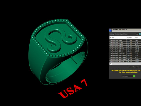 Leo Man Ring Version 2 3D Print Model