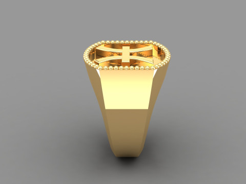 Pisces Man Ring Version 2 Modelo de Impressão 3D