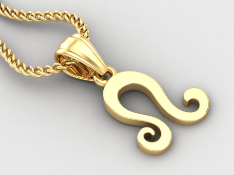 Leo Light Gold Pendant Version 5 Modelo de impresión 3D