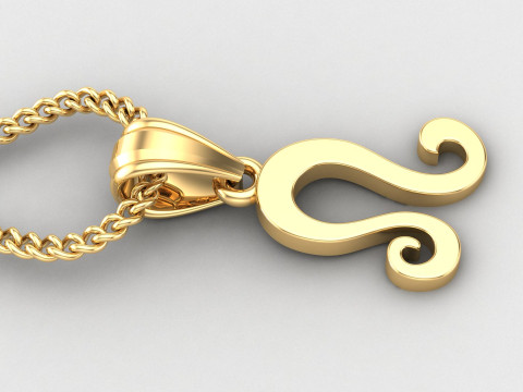 Leo Light Gold Pendant Version 5 Modelo de impresión 3D